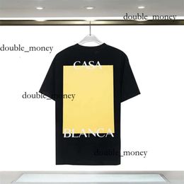 Casablanc Shirt Designer T Shirt Short Sleeve Casablanc Shirt Fashion T Shirt Men Women Casablanc Polo Shirt Casa Designers T-shirts Tees Apparel Tops Man S 429 419