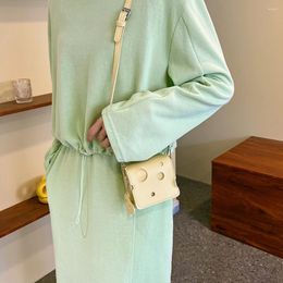 Bag Fashion Mini Women Crossbody Handbags Small Square Sling Shoulder Slice Pendant Satchels PU Leather For Girl Purse