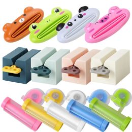 Set Multifunctional Toothpaste Squeezer Press Manual Squeezed Toothpaste Clipon Facial Cleanser Squeezer Bathroom Accessories