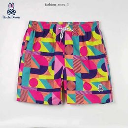 Designer Physcho Bunny Summer Fashion Psyco Bunny Mens Rabbit Print Breathable Couple Shorts Cotton High Quality Casual Shorts Pyscho Bunny Shorts 335