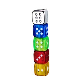 Classic Best Selling Dice Lighting Rotating Open Fire Lighter Custom Dice Lighter Iatable Lighter