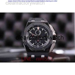 apwatch Piquet Audemar Luxury Watch for Men Mechanical Watches Jf International 26400 Carbon Fiber Man Automatic Timing Clock Swiss Brand Sport Wristatches high qu