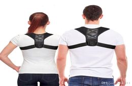 30pcs Posture Corrector Clavicle Spine Back Shoulder Lumbar Brace Support Belt Posture Correction by hope121446538