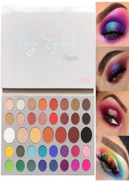 39 Colors Eye shadow Palette Women Makeup Matte Glitter Diamond Shimmer Eyes Primer Luminous Eyeshadow SmokyWarm Color4099010