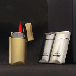 Modern And Simple Custom Windproof Lighter Without Gas Lighter Iatable Adjustable Flame Torch Lighter