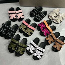 Chypre sandals women designer slides chypre pantofole pelliccia di pelliccia in pelle di cuoio slitta sfocatura sfocatura di peluche arancione arancione rosso lussuoso donna sandalo invernale estate scarpe