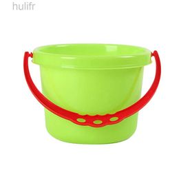 Sand Play Water Fun Creative Sand Tool Beach Kids Children Playing Water Toy Plastic Beach Pail Bucket for Pool Backyard(Random Color) d240429