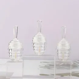 Bottles Empty Honey Pots Shaped Lip Gloss Tube Refillable Glaze Container For Beauty Cute Portable Travel Dispenser Bottle