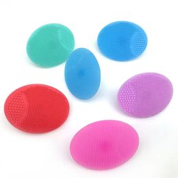 new Silicone Face Cleansing Brush Facial Deep Pore Skin Care Scrub Cleanser Tool New Mini Beauty Soft Deep Cleaning Exfoliatorfor Soft Facial Exfoliator