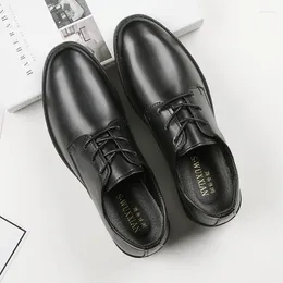 Dress Shoes Men Slip On Oxfords Fashion Business Classic Leather Suits