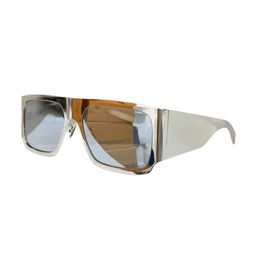 Man reflective Sunglasses Designer reflective Sunglasses Full Frame Heavy Metal Frame Sunglasses SL 635 Beach Vacation Outdoor Neutral Luxury Goggles UV400