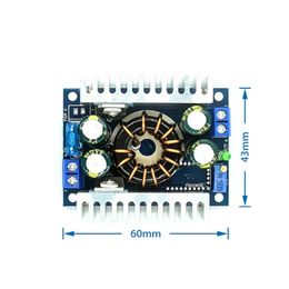 new DC-DC 8A Automatic Step Up Step Down Module Board Adjustable Constant Current Voltage Power Supply Module DC5-30V for DC-DC Module Board