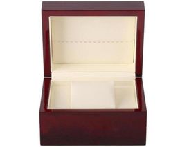 Lacquer Glossy Single Wooden Watch Box Size 13x11x8cm Print Logo for Promotion Event Clamshell Wooden Box China Box Whole Pac259o6110130