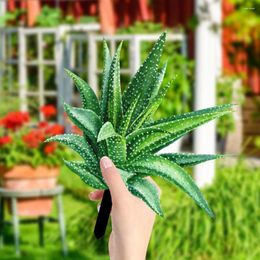 Decorative Flowers Ornament Garden Inserts Adornment Yard Stakes Lawn Aloe Decoration Outdoor