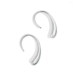 Stud Earrings 925 Pure Silver With A High-end Feel And Instagram Water Drop Cooling Style Design For Fashionable