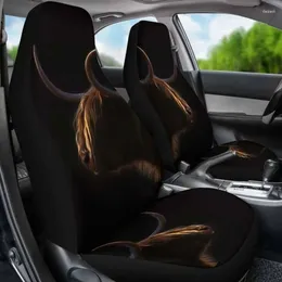 Car Seat Covers Cow Lovers 04 144730 Pack Of 2 Universal Front Protective Cover