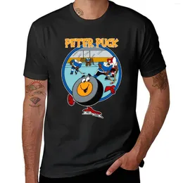 Men's Tank Tops Peter Design Puck Cartoon Character T-Shirt Graphic T Shirts Vintage Shirt Mens T-shirts