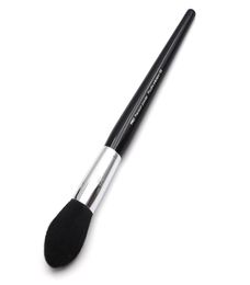 Professional Black Long Wood Handle Synthetic Silky Fibre 59 Streamline Tapered Shape Pro Precision Powder Brush Tool5886011