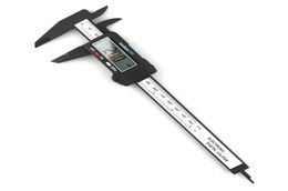 150mm 6inch LCD Digital Electronic Carbon Fiber Vernier Caliper Gauge Micrometer 01mm 001 inch6996030