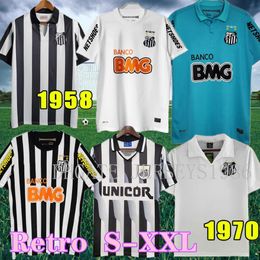1912 2011 2012 2013 Santos retro soccer jersey 11 12 13 NEYMAR JR Ganso Elano Borges Felipe Anderson vintage classic football shirts jersey Size S-XXL