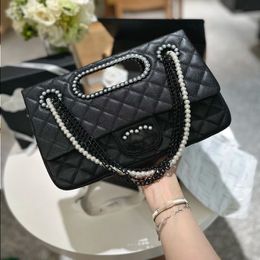 CHANEI 23Abag designer shoulder bag small tote bag designer luxurys handbags Pearl Chain Handle Genuine leather classic womens handbag Uvlj