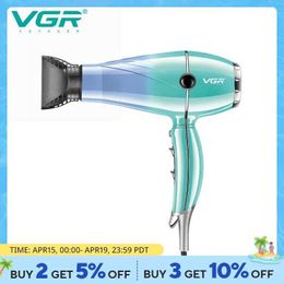 Hair Dryers VGR Dryer Professional 2400W High Power Overheat Protection Strong Wind Care Styling Tool V-452 Q240429