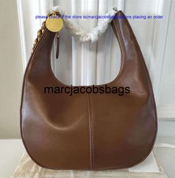 stella mccartney bag Women Zipped Top-quality Bag Frayme Medium Small Leather Lady Hobo Bags with Handbag Luxury Designer Black Gold Medall Fashion Leisure