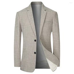 Men's Suits 2024 Suit Jacket Thin Blazers Spring Autumn Business Formal Jackets Workwear Men Clothing Wedding Coat Oversize 4XL