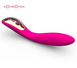 Waterproof MUSIC big USB Rechargeable vibrator sex toys for couples women pussy dildo erotic porn adult sexy toy sex shop Y18110805396199