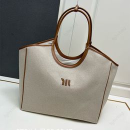 Fashion Tote Bag Luxus Frauenbeutel Designer -Tasche Leinwand Leder -Unterarmtasche Hobo Handtasche Bowlingtasche Aktentasche Laptop Tasche große Kapazität Einkaufstaschen Herrenbeutel