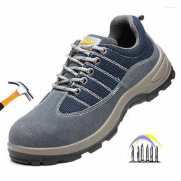 Boots Work Safety Shoes For Men Anti-slip Protective Sneakers Steel Toe Working Protection