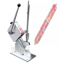 Sausage Clipper Manual Plastic Bag Clipping Maker Strapping Machine for Supermarkets Bakeries Meat Packing Tools