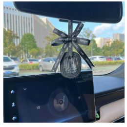 Car aromatherapy pendant solid car perfume BAIES FIGUIER ROSES TUBEREUSE MIMOSA SANTAL AMBER Decorations Perfume Rose Natural Taste Auto Interior Lasting smell