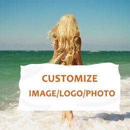 Customized Po Beach Towel Summer Towels Bathroom Bath Towel Swim Christmas Towels Travel Beach Towel Quick Dry Under 10 240415