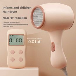 Hair Dryers Lace Removal Machine Mini Low Noise Constant Temperature 0 Radiation Fart Dryer Safe Lock Portable Q240429