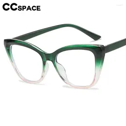 Sunglasses Frames 57419 Gradient Colour Glasses Cat Eye Anti Blue Computer Eyeglass Men Women Optical Prescription Spectacles