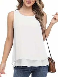 Женские блузкие рубашки Женские летние простые стильные шифоновые блузок