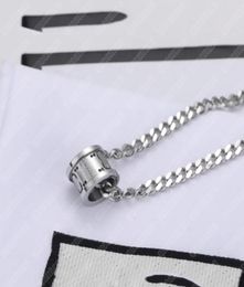 Fashion Necklace Women Men Designer Jewellery Luxury Pendant Necklaces Silver Chain Necklace For Mens Letter G Jewelrys With Box 2206535216