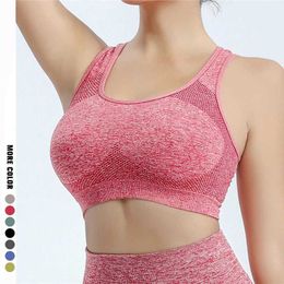 Bras Womens sports bra top push up fitness bra underwear womens sports top breathable running vest fitness suit Y240426O4YK