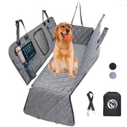 Dog Carrier Car Seat Covers For Cover Back With Mesh Window Multiple Pockets Large Hammock Backseat