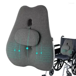 Pillow Chair Waist Support Massage Lumbar Desk Back Pads Office Car Seat