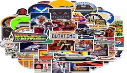 50PcsLot Movie Back To The Future Stickers Funny film sticker For Laptops Computers Water Bottles Skateboard Motorcycle Bicycle C9980968