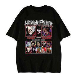 Frauen T-Shirt High Street Herren T-Shirt American Anime Grafik T-Shirt Y2K Harajuku Mode Gothic Grunge Kleidung extra groß