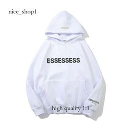 Essentals Hoodie Mens Womens Casual Sports Cool Hoodies Printed Oversized Hoodie Fashion Hip Hop Street Sweater Reflective Letter Cotton Sweater S-Xl ES 627