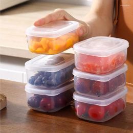 Storage Bags 2pcs Refrigerator Food Container Box With Lid Kitchen Vegetables Fruit Fresh-keeping Reusable Crisper