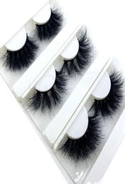 Mink Lashes 25mm Fluffy Messy 3d False Eyelashes Handmade Dramatic Long Natural Lashes 100 Mink Eyelashes Extension Makeup Tool2999347