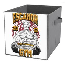 Storage Bags Escanor Gym Essential For Sale Bins Folding Box Dust Proof Of Clothes Handle On Both Sides Portable Top