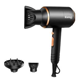 Hair Dryers Professional 4000W ion hair dryer with concentration diffuser Q240429