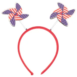 Bandanas Headband Independence Day Headdress Costume Hairhoop Party Hairbands Cosplay Supplies Headbands Miss