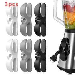 Set Kitchen Utensil Cord Winder Wire Management Clip Holder for Air Fryer Coffee Maker Holder Shelf Bathroom Accessories Home